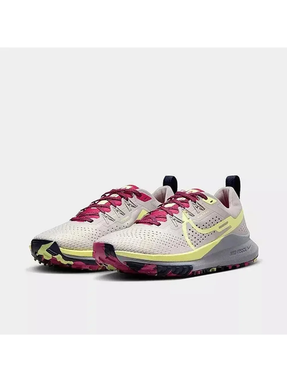 $150 Nike React Pegasus Trail 4 Running Shoes Unisex Adults DJ6159-002 Size 9 - Picture 4 of 9